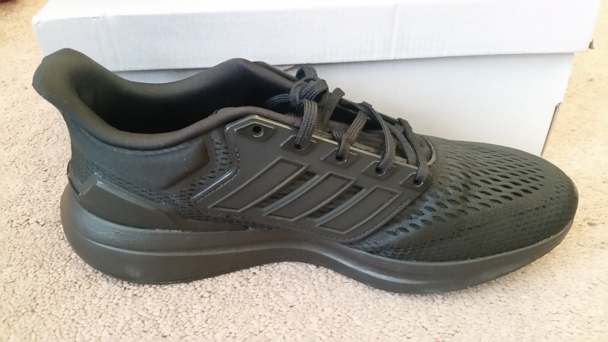New Adidas EQ21 Run Men’s Running Shoe Size: 8.5 Black adidas EQ21 Run Shoe - Mens Running main image 4