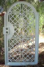 Custom Size| Stylish Art Design| Pedestrian Metal Fence| Gate For Home Security