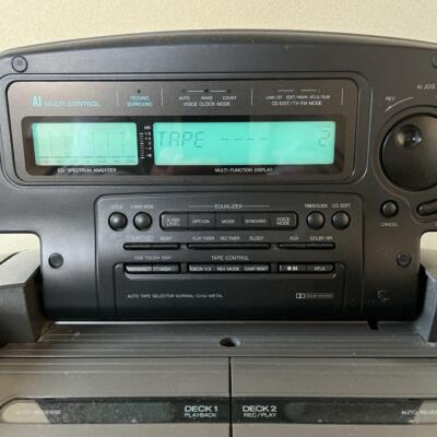 Panasonic RX-DT909 Cobra Top CD Radio Cassette Player | eBay