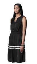 Simply Vera Wang V-Neck Black Dress-Size Medium-Free shipping