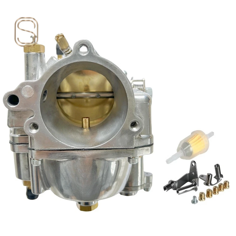 Performance Carburetor For Harley Davidson Big Twin Sportster Super G Shorty - Image 3 of 4