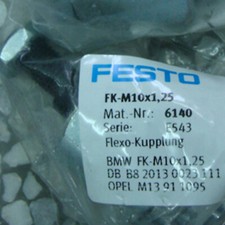 One New Festo FK-M10X1.25 6140 Floating Joint