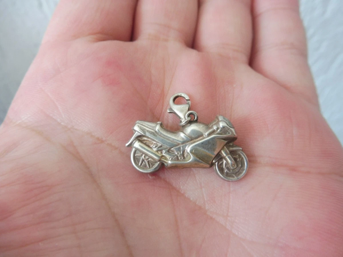 Lot De 15 Pendentifs - Moto Couleur - Bijoux Fantaisie - Neuf