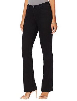 G by Giuliana Black Denim G-Sculpt 405 Bootcut Jeans 12 Petite New