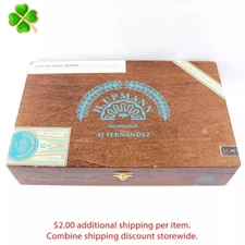H. Upmann Toros En Tubo Nicaragua Empty Wood Cigar Box 11.75" x 7.5" x 2.5"
