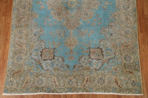 Medallion Overdyed 6x9 Area Rug Hand-knotted Traditional Wool - Picture 5 of 12