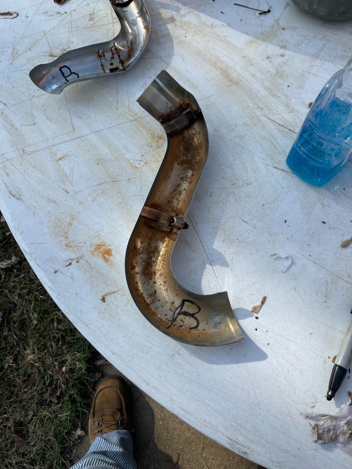 motorcycle exhaust heat shield eBay