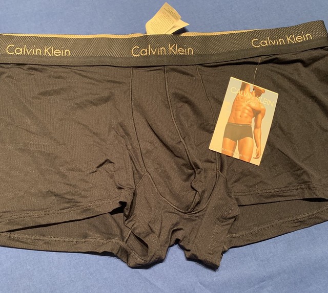 NWT MENS CALVIN KLEIN LIGHT LOW RISE TRUNK MICROFIBER UNDERWEAR —XL eBay