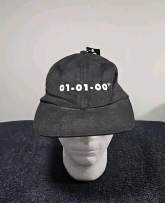 Vintage Be There 01-01-00 The Mark of the Millennium Adjustable Hat Baseball Cap