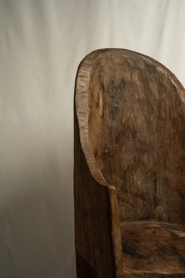 Mid 20th Century Naga Chair From Nagaland - Image 3 of 4