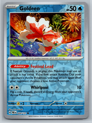 Pokémon Prismatic Evolutions Reverse Holo Cards - Common, Uncommon, Rare (Ungraded, Near Mint)