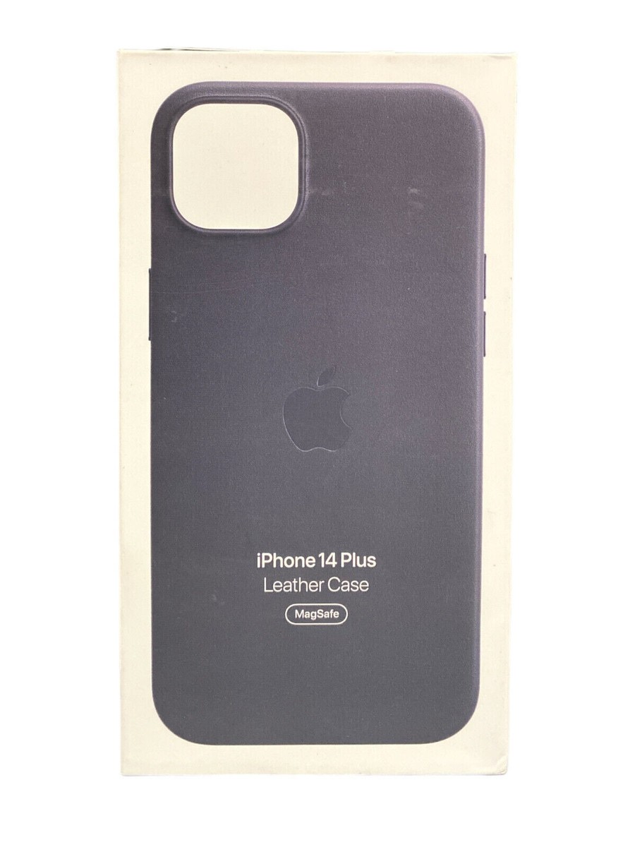 Genuine Original Apple iPhone 14 Plus Leather Case w/MagSafe