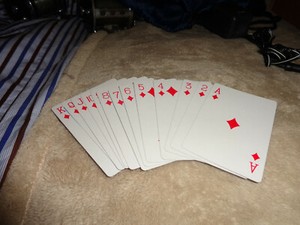 you may all go to hell, and I will go to Texas playing cards some missing