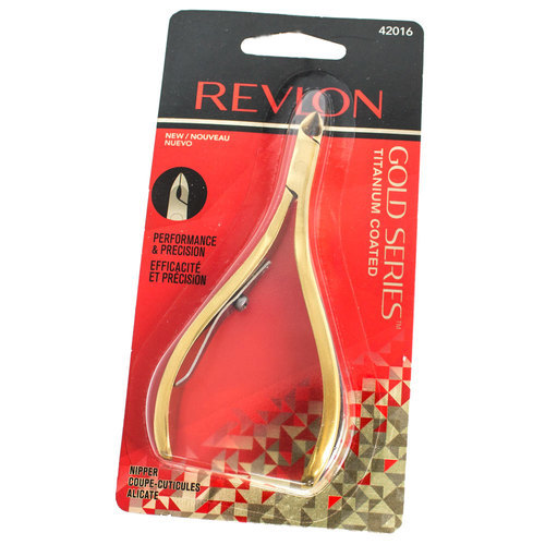 Revlon Gold Series Titanium Cuticle Nipper for Precise Trimming  -image