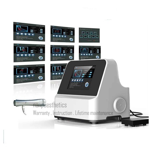 ESWT Macchina Terapia Shockwave con 7 Testine Trattamento ED Massaggiatore Sollievo Dolore - Foto 2 di 14