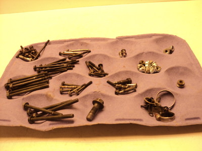 Kawasaki ZX600 ZX 600 Ninja #5117 Nuts, Bolts, & Miscellaneous