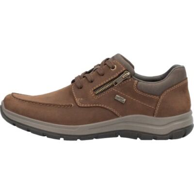 MENS RIEKER 03601-22 BROWN EXTRA WIDE FITTING CASUAL SHOES