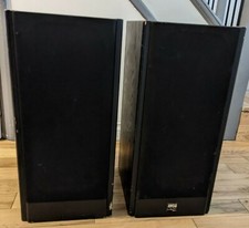 HECO Interior Plus 404 - Black Speakers - UNTESTED, Sold as SPARES/PARTS