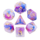 Will O' Wisp 7 RPG Dice Set Polyhedral DND Dungeons Dragons Pathfinder AD&D