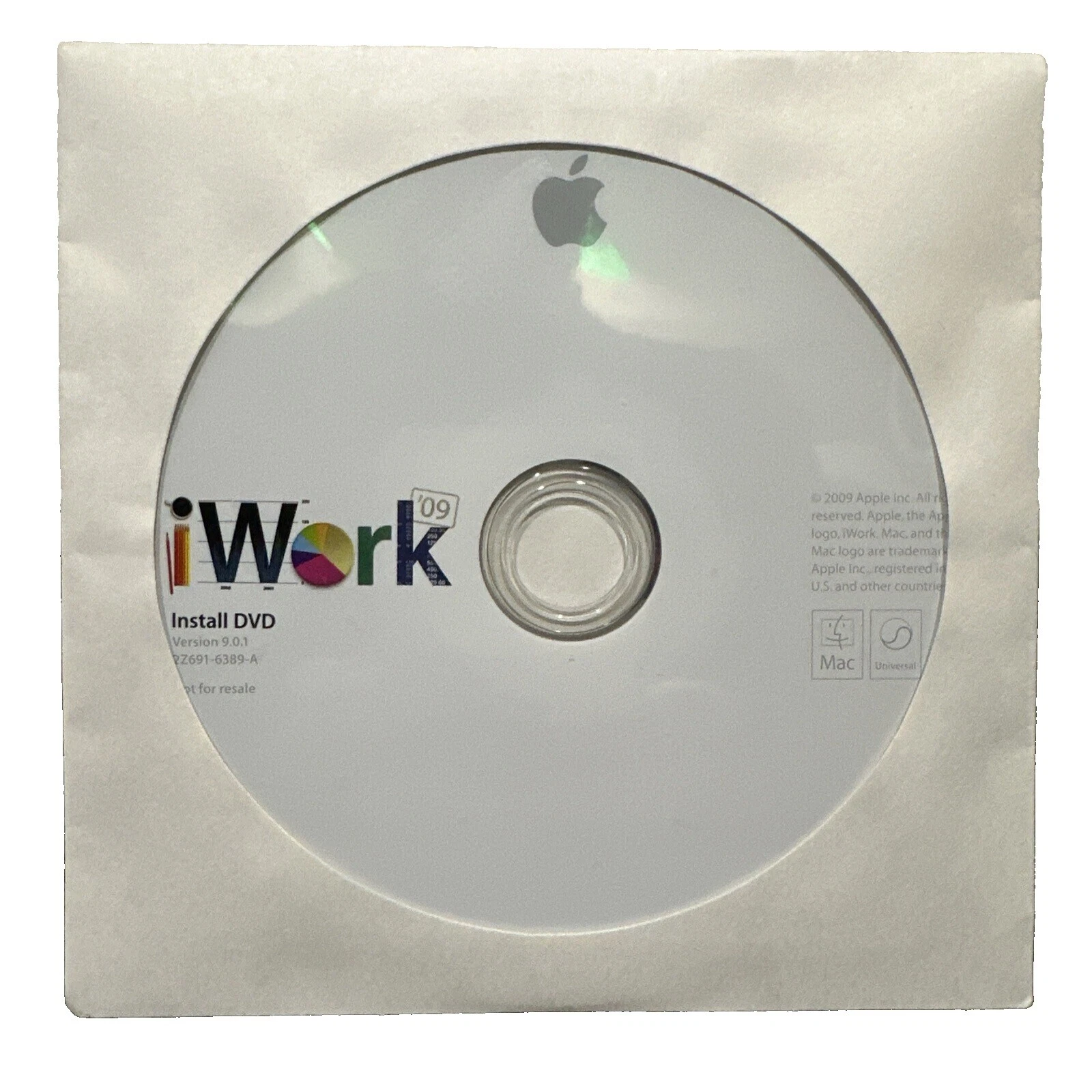 Software de imagen, video y audio de DVD de Apple