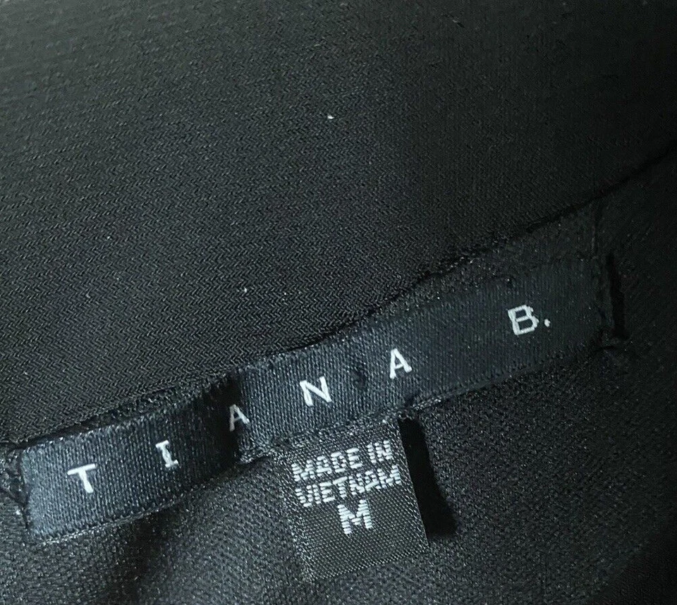 Vestido largo negro sin mangas Tiana B - Talla mediana Foto 3 de 4