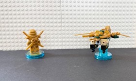Lego Dimensions Ninjago Lloyd Fun Pack 71239 Gold Ninja Golden Dragon