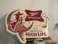 Miller High Life Metal Sign