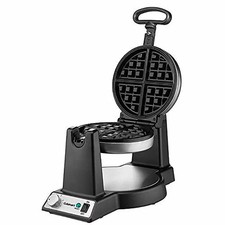 Cuisinart FWM-25PC2FR Flip Belgian Waffle Maker, Stainless/Black - Refurbished