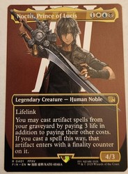 Noctis, Prince of Lucis (Borderless) #401 - Final Fantasy MTG
