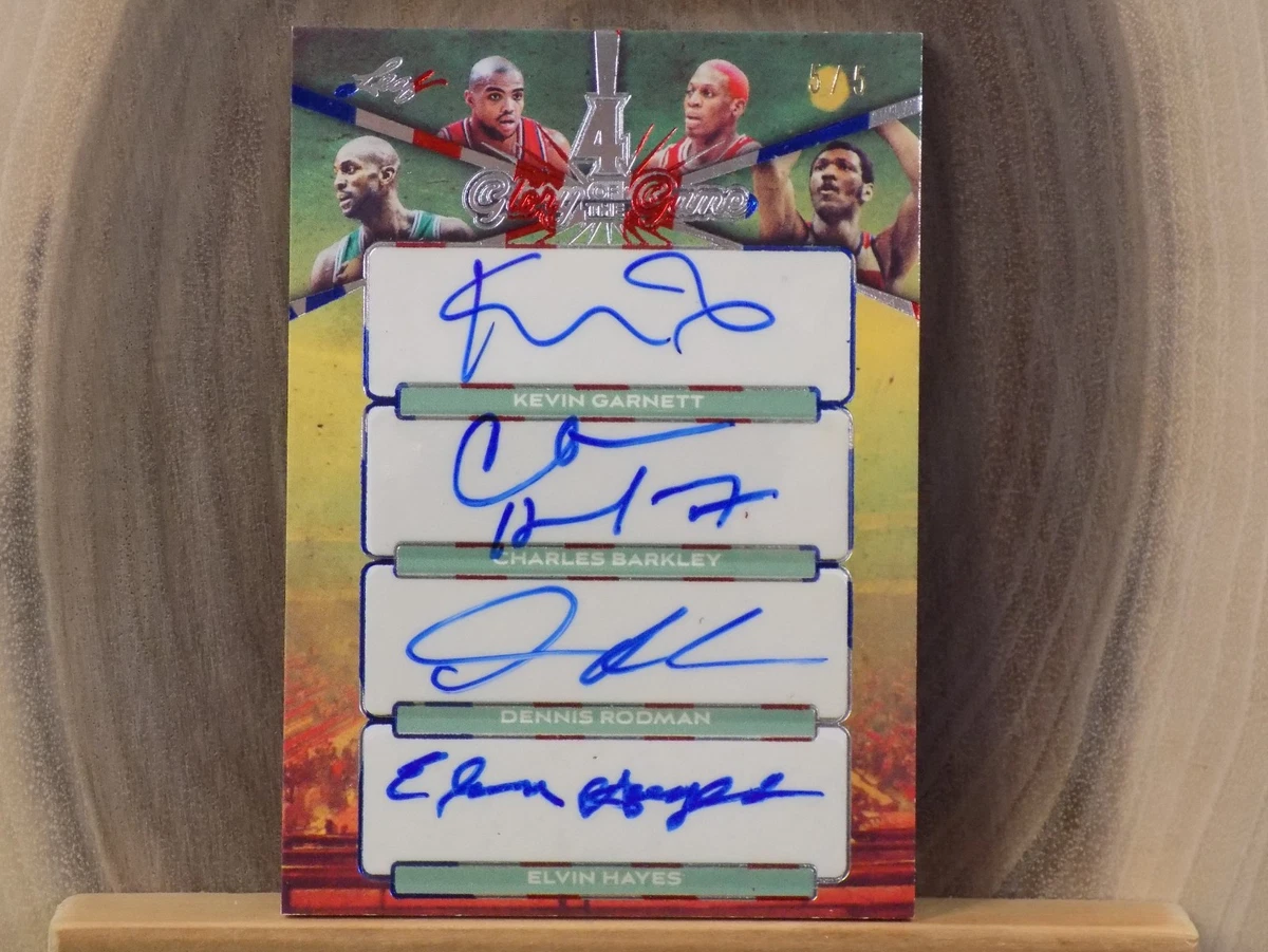 Kevin Garnett Basketball Original Autographed Sports Trading Cards