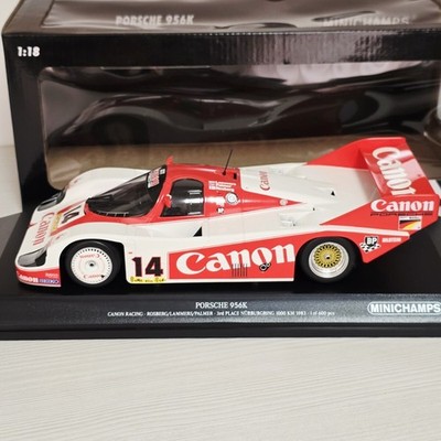 1/18 Minichamps Porsche 956K Canon Racing #14 Rosberg/Lammers/Palmer 1983
