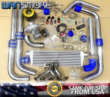 L For Eclipse 90-99 4g63 4g63t Dsm 1g 2g T3 Turbo Charger Kit Evo 8 Talon T3t4