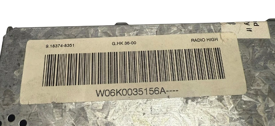 Radio 6K0035156A Seat Cordoba Vario 1.6 Bj 2000 - Bild 4 von 4