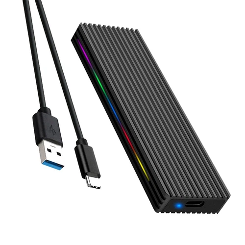 M.2 M Key SSD-GehäUse, 10 Gbit/S/5 Gbit/S, USB 3.1, NGFF-Protokoll, USB-C-M5364