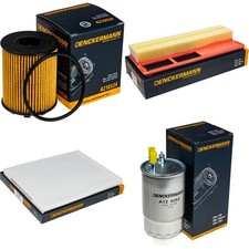 DENCKERMANN Inspektionspaket Filterset für Fiat Grande Punto 1.3 D Multijet