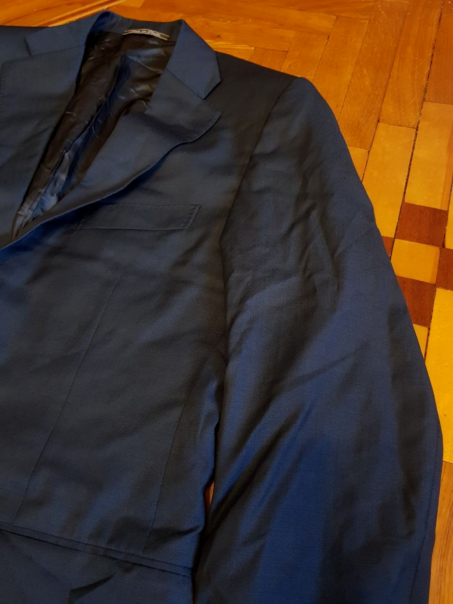 Corneliani Blazer Jacket Suit Mantua Navy Blue 150s Wool Italy