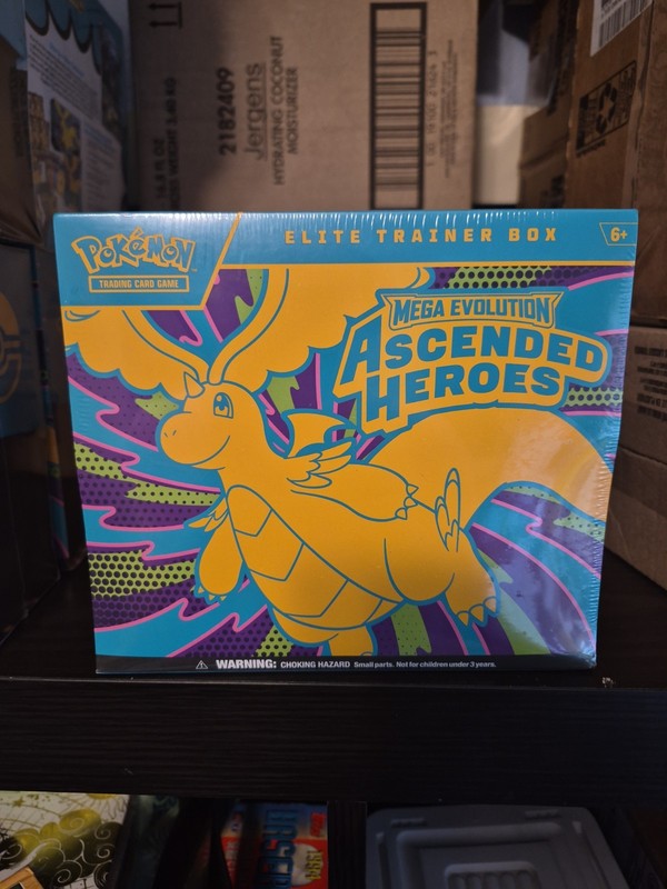 Pokémon TCG Mega Evolution Ascended Heroes Elite Trainer Box (SEALED)
