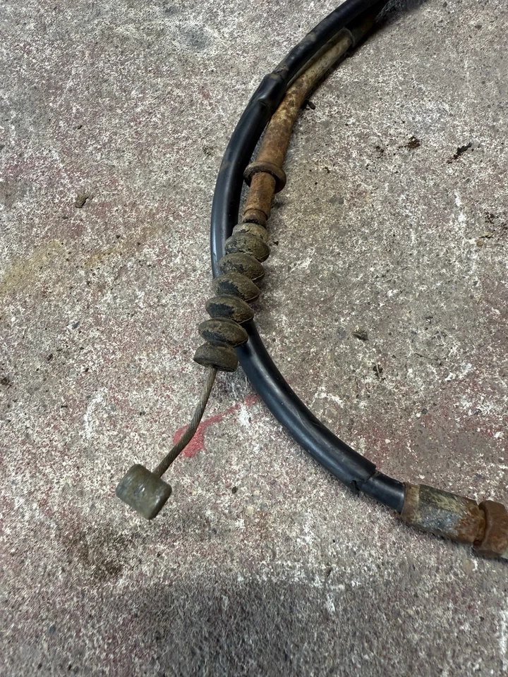 Cable de freno delantero Suzuki LT160 1989 quadrunner OEM Foto 2 de 4