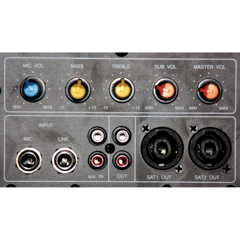 IBIZA SUB15A POWERED 15" SUBWOOFER 800 WATTS WITH AMPLIFIER PARTY DISCO DJ CLUB - Image 2 of 2