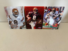 LOT OF 3 JEFF BLAKE 1995 Rookie Cards 25 18 119 CINCINNATI BENGALS East Carolina