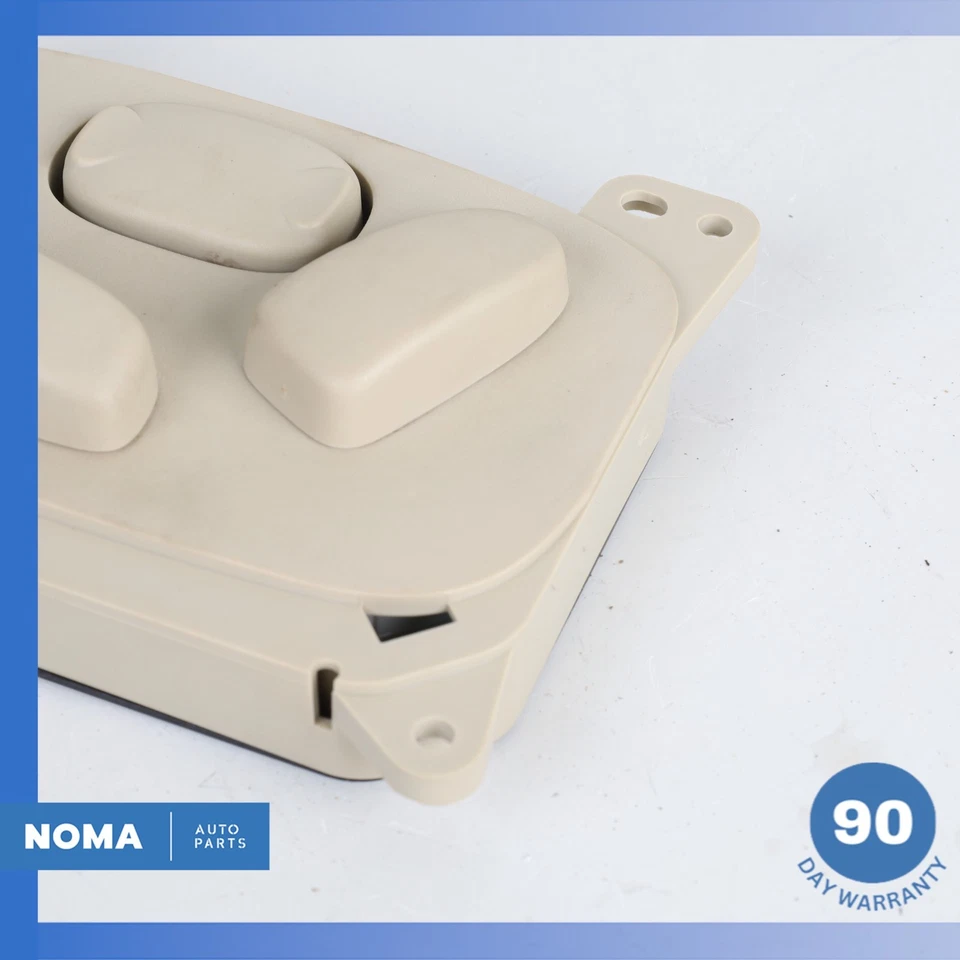 Jaguar XJ8 VDP X350 2006 asiento delantero izquierdo interruptor de memoria beige 2W9314B567BB fabricante original Foto 2 de 4