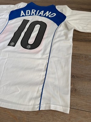 Nike Inter Milan 2004/05 Away Jersey Adriano #10 - Size M Original
