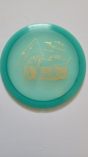 Discraft Z Glo Raptor Blue Gold New 173g - 174g No Ink