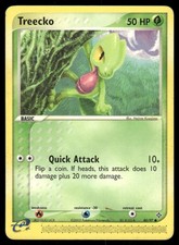 Treecko 80/97 Common Dragon Pokemon Moderately Played