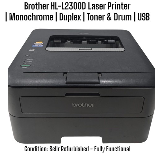 Brother HL-L2300D Laserdrucker | Schwarzweiß | USB | Duplex | Schnell & Zuverlässig
