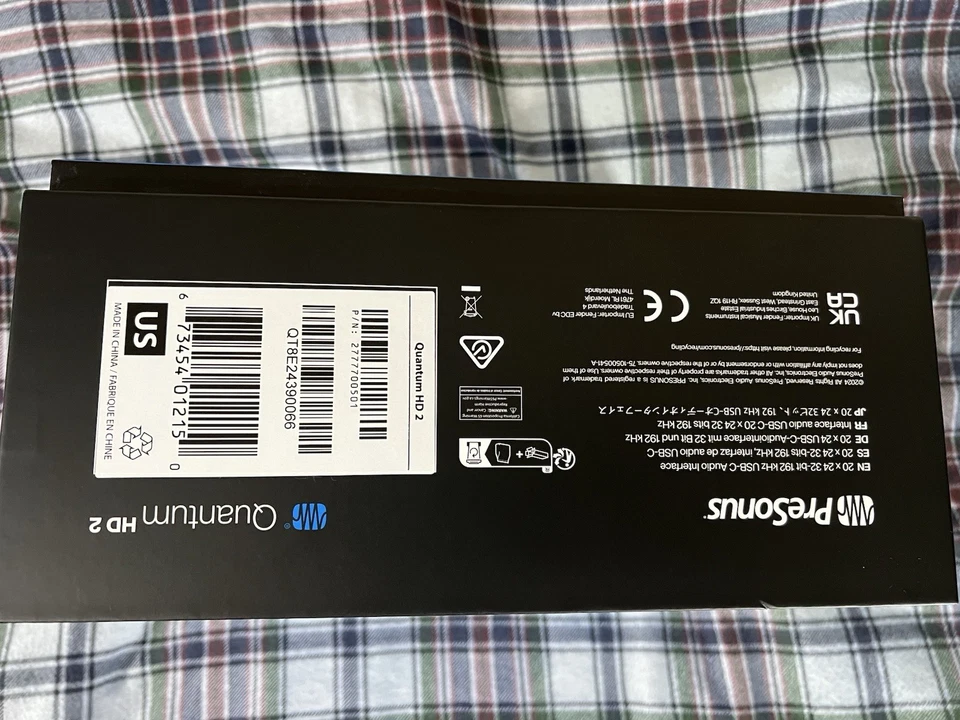 Presonus Quantum HD2 20 x 24, 32-bit / 192 kHz USB-C Audio Recording Interface - Image 2 of 4