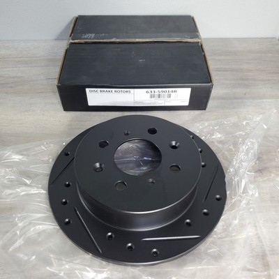 Dynamic Friction 633-59014R Disc Brake Rotor For Select 88-01 Acura Honda Models