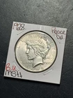 1928 P Peace Silver Dollar Stunning BU Uncirculated MS++ Key Date Coin (18805)