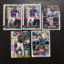 Charlie Blackmon Lot- Colorado Rockies, Details In Description