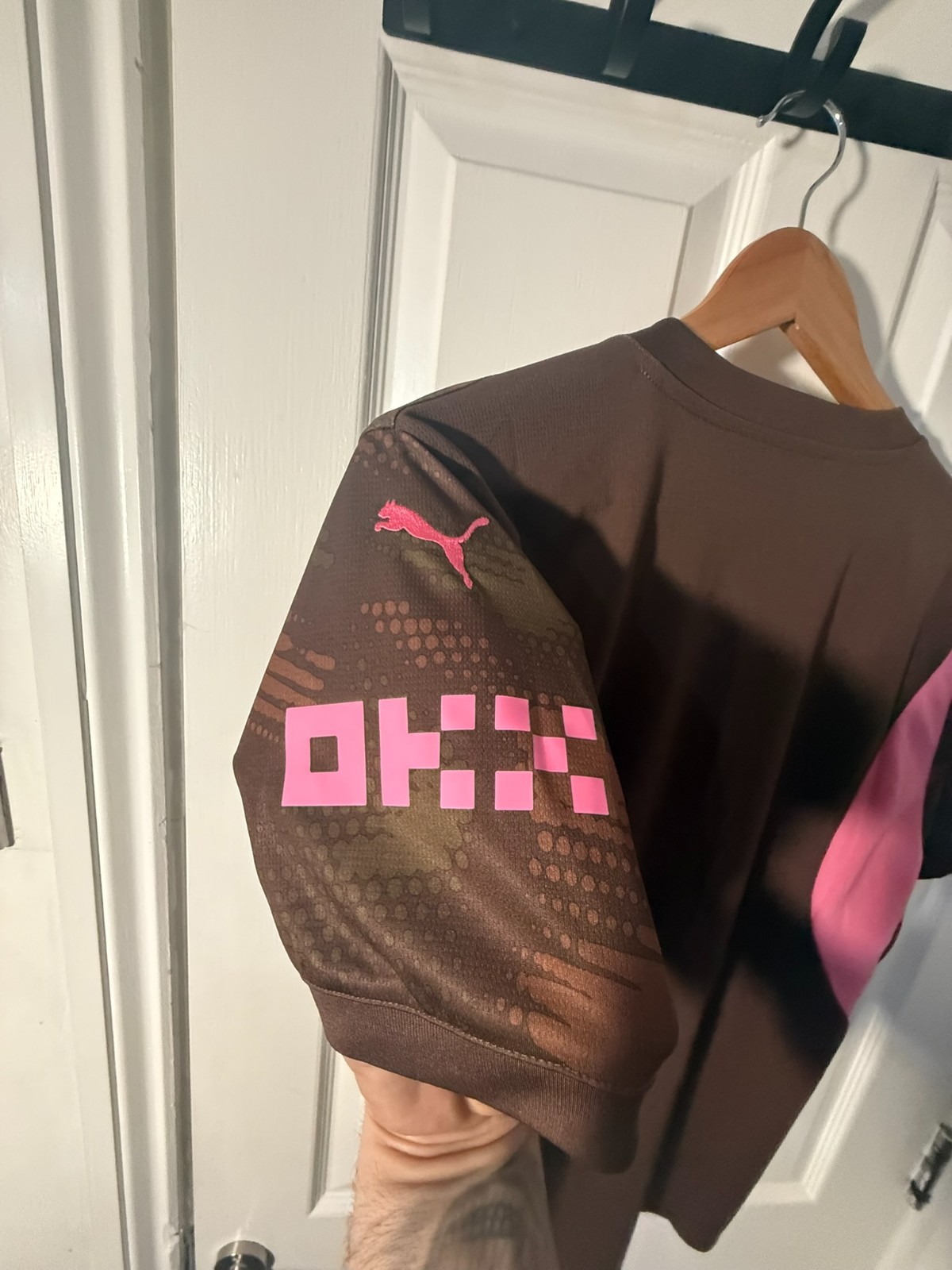 Genuine Puma Manchester City football top 24/25 3rd kit size medium vgc thumbnail 7